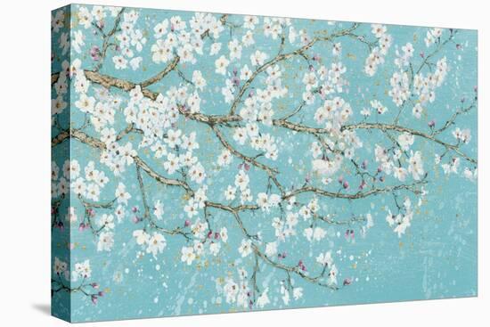 April Breeze I Teal-James Wiens-Stretched Canvas