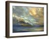 April Coastal Clouds-Sheila Finch-Framed Premium Giclee Print