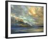 April Coastal Clouds-Sheila Finch-Framed Art Print