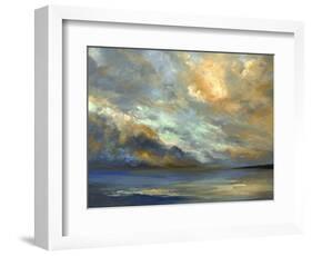 April Coastal Clouds-Sheila Finch-Framed Art Print