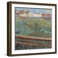 April Evening, 1908-Umberto Boccioni-Framed Giclee Print