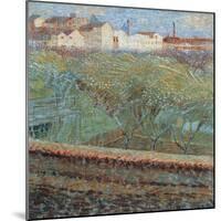 April Evening, 1908-Umberto Boccioni-Mounted Giclee Print