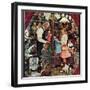 "April Fool, 1948", April 3,1948-Norman Rockwell-Framed Giclee Print