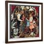 "April Fool, 1948", April 3,1948-Norman Rockwell-Framed Giclee Print