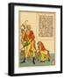 April Fool Courts September-Walter Crane-Framed Art Print