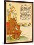 April Fools Jester Serves Personification Of Lent Pancakes-Walter Crane-Framed Art Print