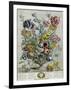 April, from 'Twelve Months of Flowers', 1730-Pieter Casteels-Framed Giclee Print