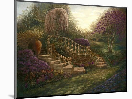 April Garden-Judy Mastrangelo-Mounted Giclee Print