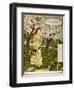 April, Illustration from the Fine Art Portofolio 'Le Mois', 1896-Eugene Grasset-Framed Giclee Print