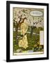 April, Illustration from the Fine Art Portofolio 'Le Mois', 1896-Eugene Grasset-Framed Giclee Print