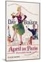 April in Paris, Doris Day, Ray Bolger, 1953-null-Mounted Art Print