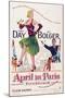 April in Paris, Doris Day, Ray Bolger, 1953-null-Mounted Art Print