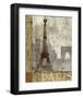April In Paris-Keith Mallett-Framed Art Print