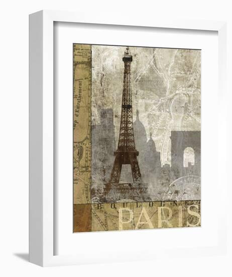April In Paris-Keith Mallett-Framed Art Print