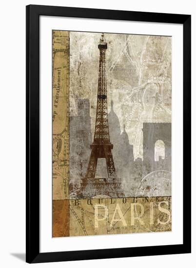 April in Paris-Keith Mallett-Framed Art Print