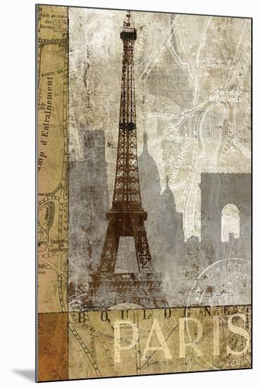 April in Paris-Keith Mallett-Mounted Art Print