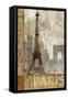 April in Paris-Keith Mallett-Framed Stretched Canvas