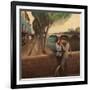 April in Paris-Gary Kelley-Framed Art Print