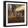 April in Paris-Gary Kelley-Framed Art Print