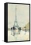 April in Paris-Avery Tillmon-Framed Stretched Canvas