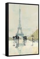 April in Paris-Avery Tillmon-Framed Stretched Canvas