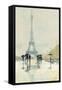 April in Paris-Avery Tillmon-Framed Stretched Canvas