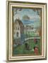 April Leaf from a Calendar Book of Hours-Simon Bening-Mounted Giclee Print