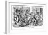 April - Low Sunday, 19th Century-George Cruikshank-Framed Giclee Print