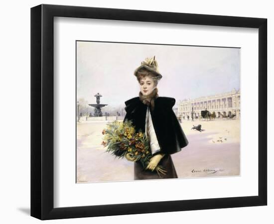 April Morning, 1894-Louise Abbema-Framed Giclee Print