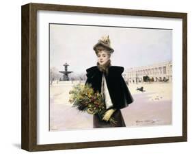 April Morning, 1894-Louise Abbema-Framed Giclee Print