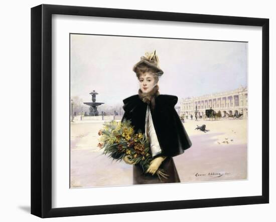 April Morning, 1894-Louise Abbema-Framed Giclee Print