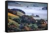 April Morning in the Petaluma Hills, Sonoma County, Northern California-Vincent James-Framed Stretched Canvas