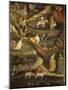 April or Aries with Ploughing with Oxen, Women in Garden and Rabbits in Forest-Venceslao-Mounted Giclee Print