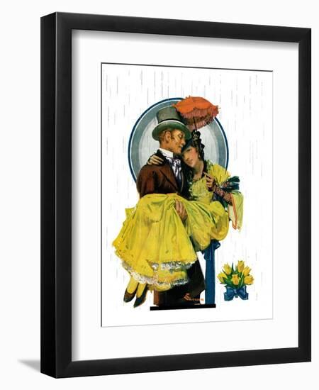 "April Shower,"April 23, 1927-Elbert Mcgran Jackson-Framed Giclee Print