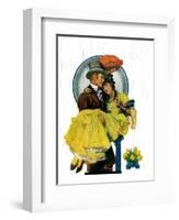 "April Shower,"April 23, 1927-Elbert Mcgran Jackson-Framed Giclee Print