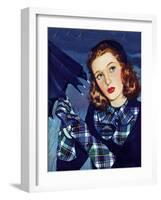 "April Shower," April 8, 1944-Alex Ross-Framed Premium Giclee Print