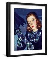 "April Shower," April 8, 1944-Alex Ross-Framed Giclee Print