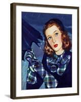 "April Shower," April 8, 1944-Alex Ross-Framed Giclee Print