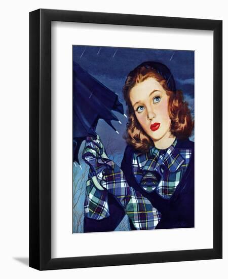 "April Shower," April 8, 1944-Alex Ross-Framed Premium Giclee Print