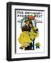 "April Shower," Saturday Evening Post Cover, April 23, 1927-Elbert Mcgran Jackson-Framed Giclee Print