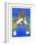 April-WW Denslow-Framed Art Print