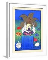 April-WW Denslow-Framed Art Print