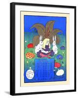 April-WW Denslow-Framed Art Print