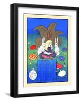 April-W.w. Denslow-Framed Art Print