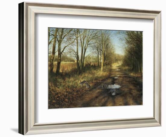 APRIL-Rien Poortvliet-Framed Giclee Print