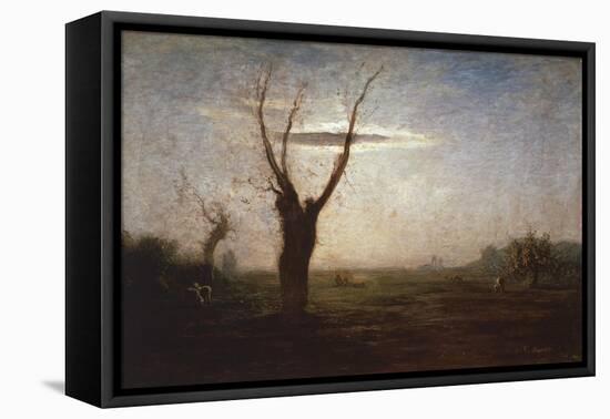 April-Antonio Fontanesi-Framed Stretched Canvas