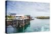 Aproaching A Small Harbor in Northern Norway-Lamarinx-Stretched Canvas