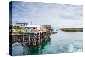 Aproaching A Small Harbor in Northern Norway-Lamarinx-Stretched Canvas