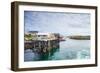 Aproaching A Small Harbor in Northern Norway-Lamarinx-Framed Photographic Print