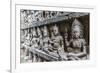 Apsara Carvings in the Leper King Terrace in Angkor Thom, Angkor, Cambodia-Michael Nolan-Framed Photographic Print